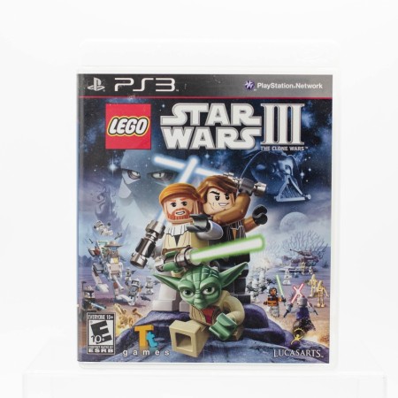 LEGO Star Wars III: The Clone Wars (USA) til PlayStation 3 (PS3)