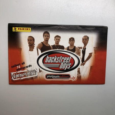 Panini Backstreet Boys Uåpnet Foto-pakke fra 1999